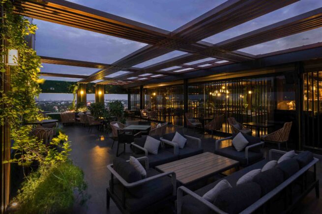 Koox rooftop dining architecture photography chennai india jayaraman photography